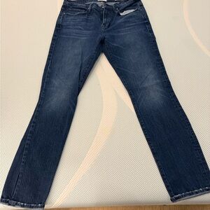 Frame Denim Dark Blue Straight Jeans